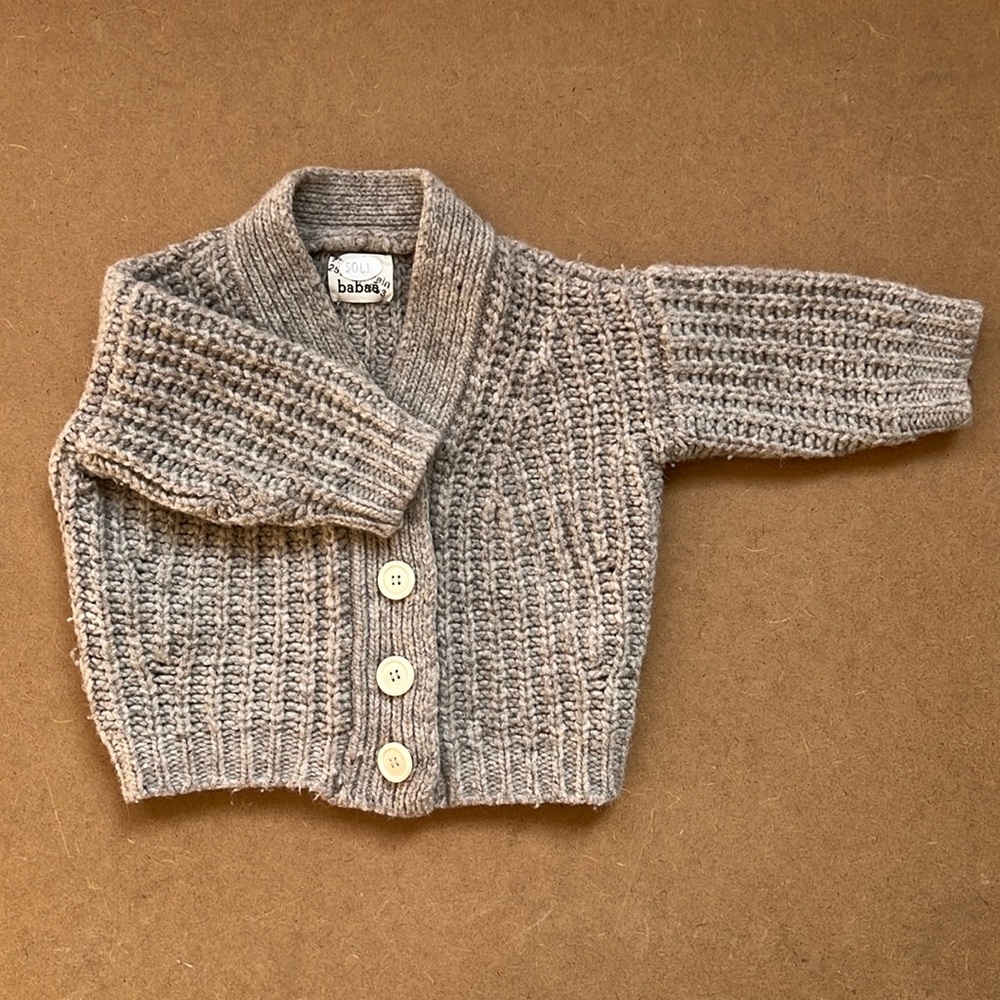 Toddler Babaa wool cardigan Size 2
